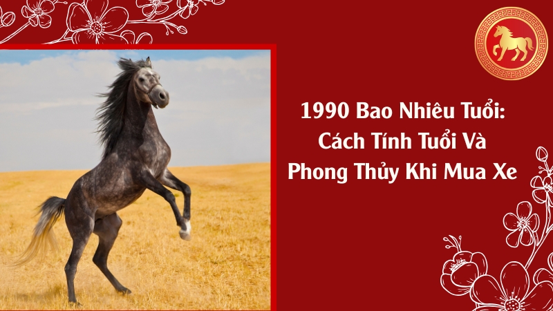 1990 Bao Nhiêu Tuổi: Cách Tính Tuổi Và Phong Thủy Mua Xe