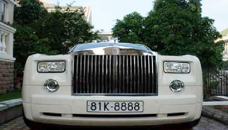 Biển tứ quý dòng xe ô tô hạng sang