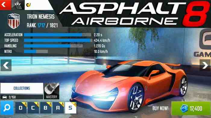 Asphalt 8 Mod sở hữu lối chơi hấp dẫn và đa dạng