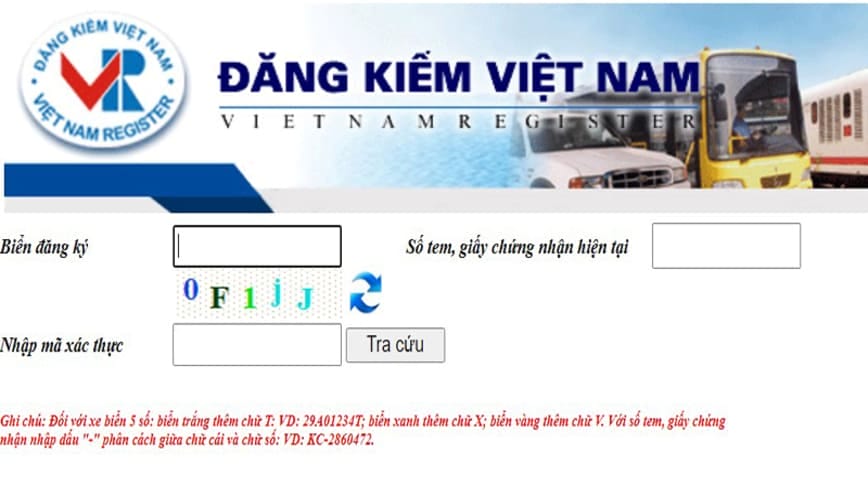 Truy cập app Cục Đăng Kiểm để tra cứu biển số xe dễ dàng
