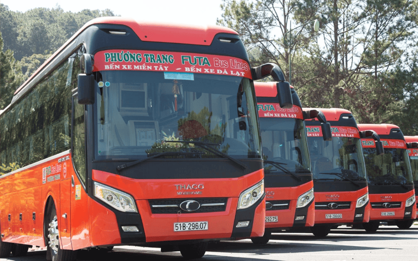 Các chuyến xe từ Sài Gòn đến bến xe Phương Trang Đà Lạt