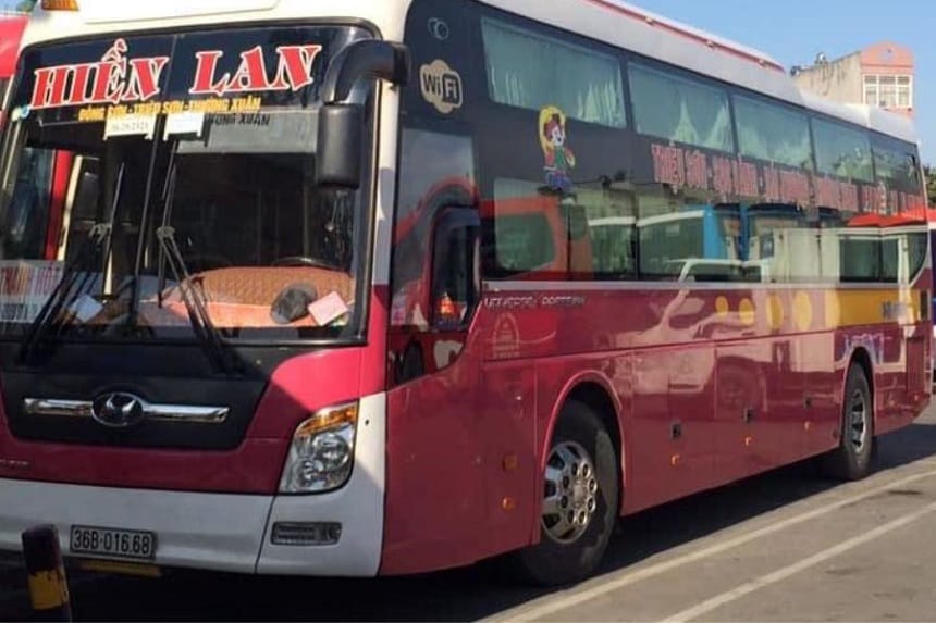 Các điểm đón và trả khách của nhà xe