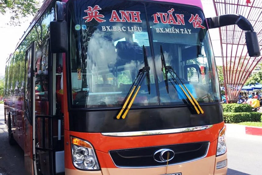 Các tuyến đường hoạt động của Nhà xe Anh Tuấn