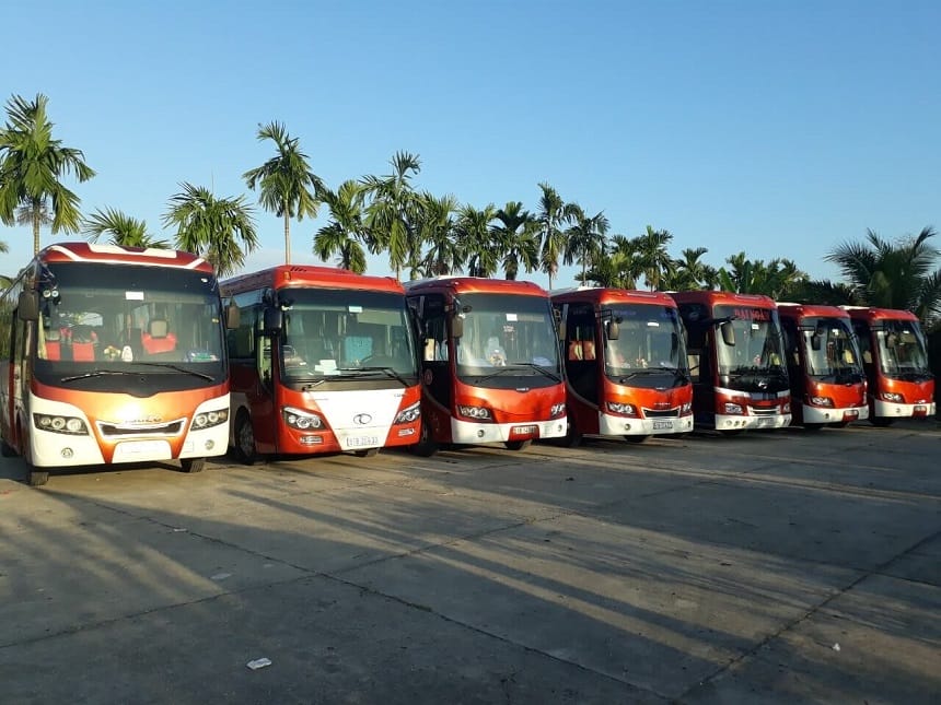 Các tuyến đường hoạt động của nhà xe Đại Ngân