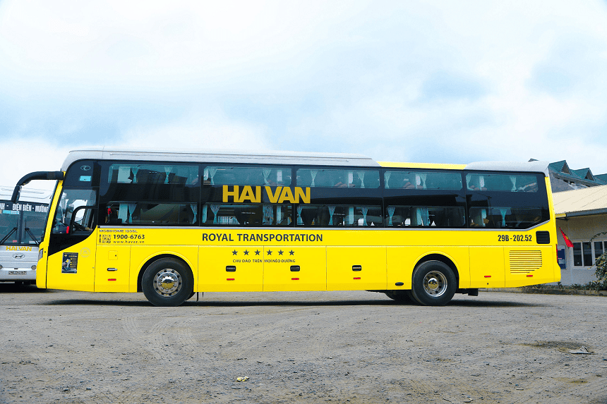 Các tuyến xe hoạt động của nhà xe Hải Vân