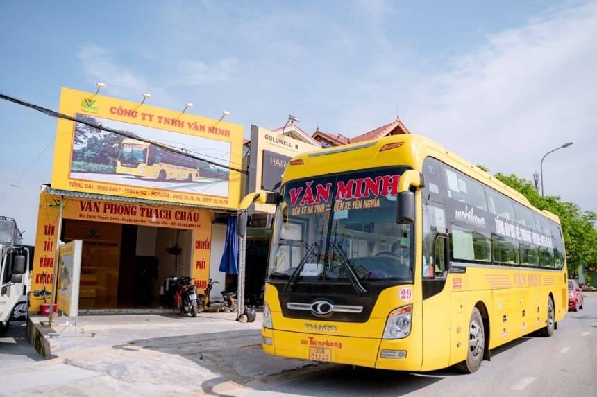 Các văn phòng đại diện của nhà xe Văn Minh tại Nghệ An