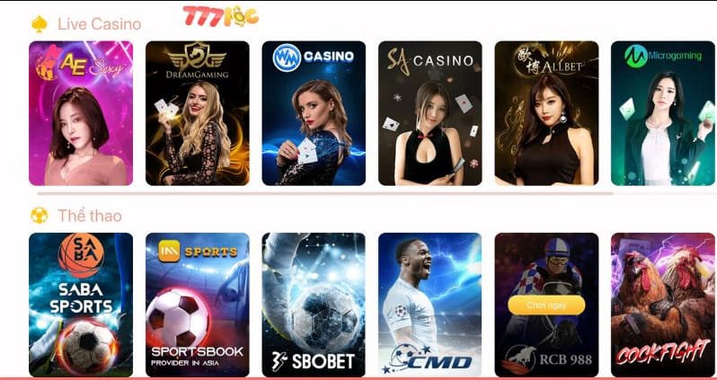 Kho Game Casino Đa Dạng – Liên Tục Được Làm Mới