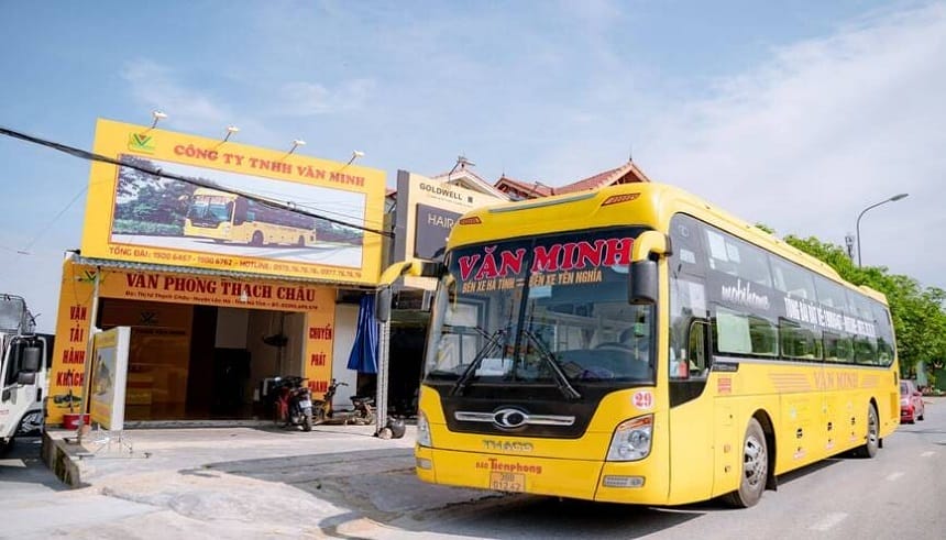 Địa chỉ văn phòng đại diện của nhà xe Văn Minh Hà Tĩnh