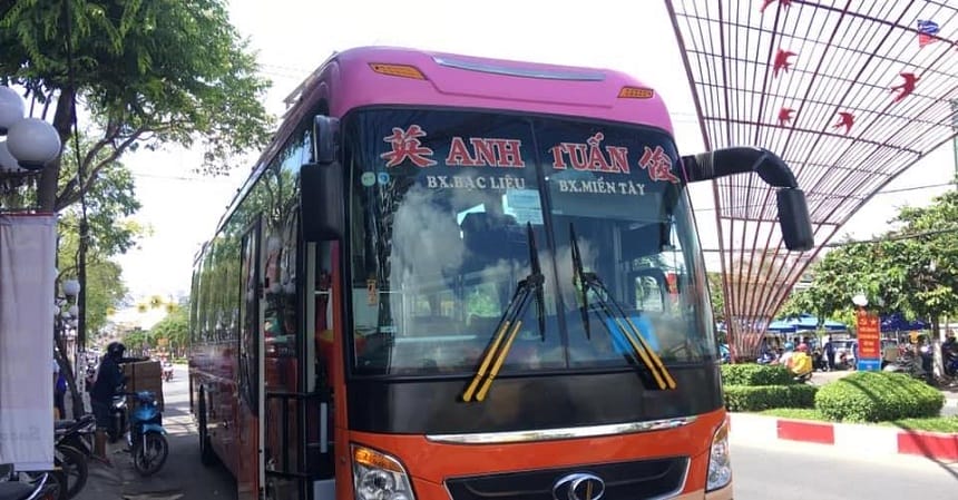 Điểm trung chuyển của nhà xe Anh Tuấn