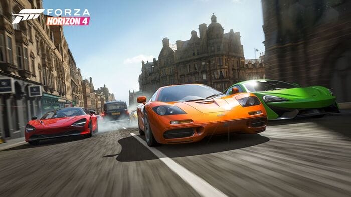 Hệ thống xe đa dạng của forza horizon 4