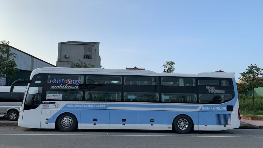 Hành trình nối liền Hà Tĩnh với các tỉnh miền Bắc của nhà xe Phú Quý