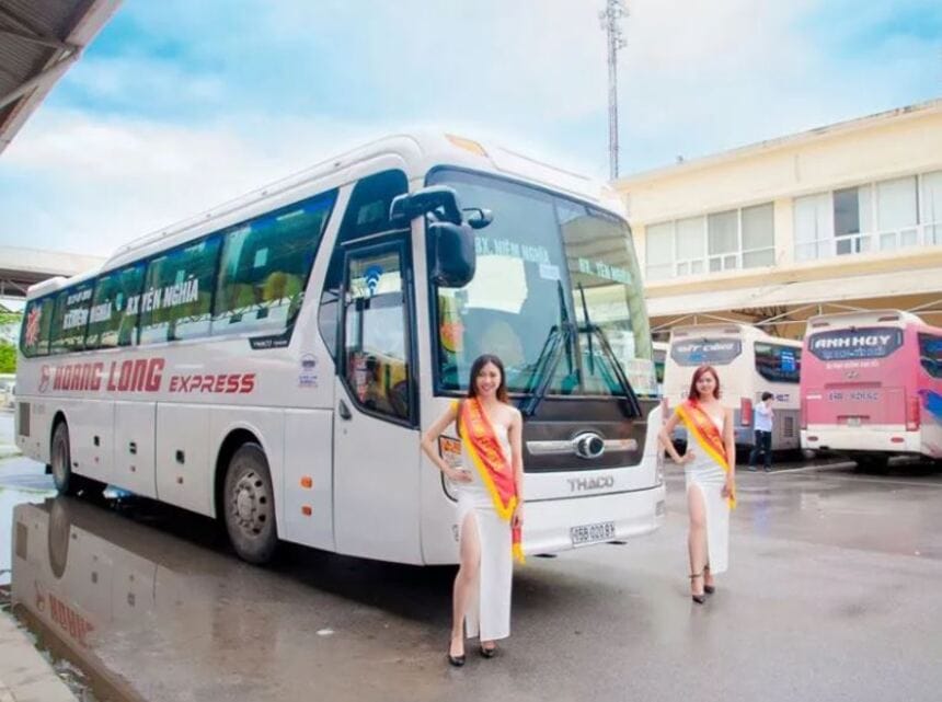 Lộ trình chạy của nhà xe Hoàng Long Hà Nội
