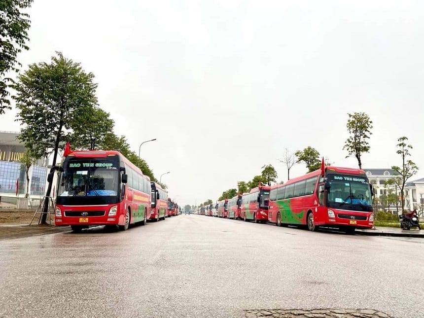 Lộ trình đón khách của nhà xe Bảo Yến