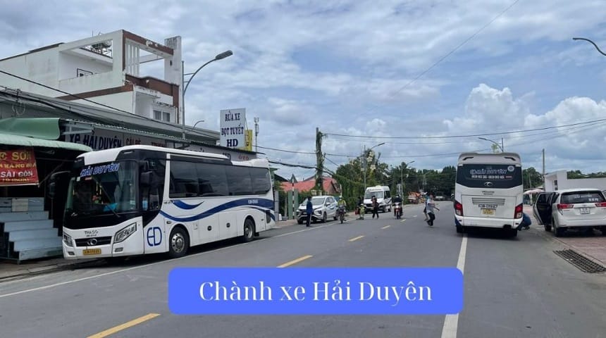 Lộ trình hoạt động của các tuyến xe của nhà xe Dải Duyên