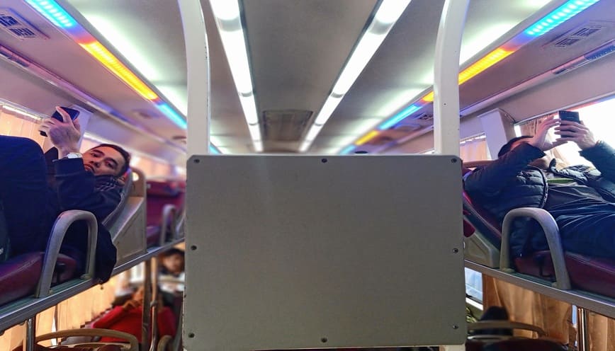 Dàn ghế cực kỳ tân tiến của nhà xe Đạt Lam (Thanh Hóa, Hải Phòng)