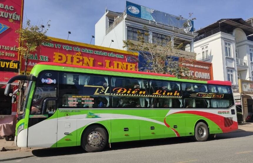 Nhà xe Điền Linh bắc nam nổi tiếng với dịch vụ vận tải hành khách uy tín