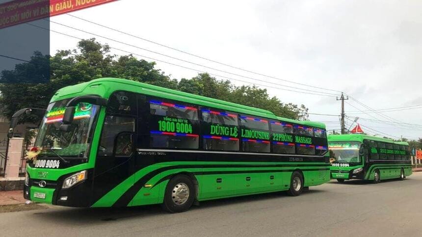 Nhà xe Dũng Lệ đã hoạt động trong ngành hơn 1 thập kỷ