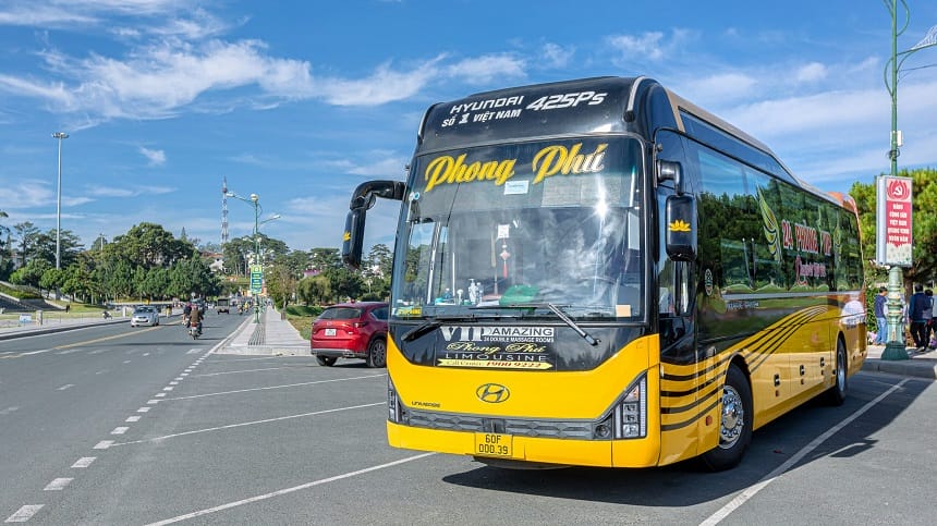 Nhà xe Phong Phú Kon Tum an tâm trên mọi hành trình