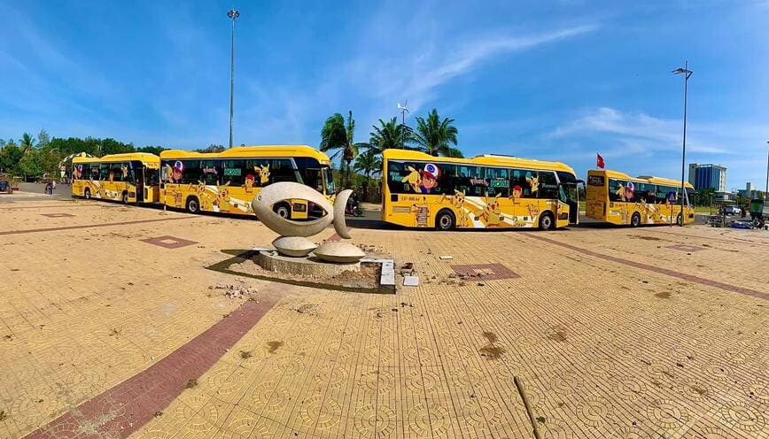 Xe dừng nghỉ tại tuyến đi Sài Gòn - Phan Rang
