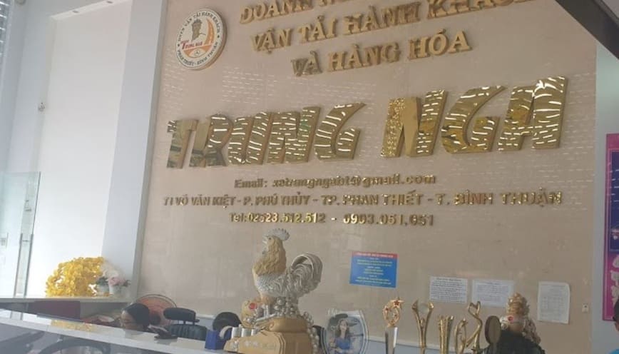 Văn phòng nhà xe Trung Nga Sài Gòn