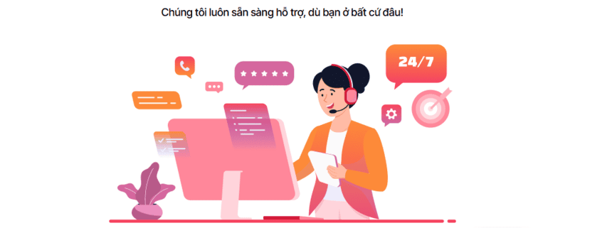 Nhà xe Tuấn Anh có đội ngũ nhân viên chăm sóc khách hàng tận tình 24/7