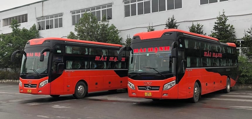 Nhà xe Hải Hạnh có văn phòng đại diện tại các tỉnh thành đi qua