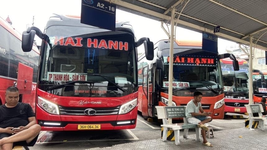 Nhà xe Hải Hạnh từ Thanh Hóa đến Sầm Sơn