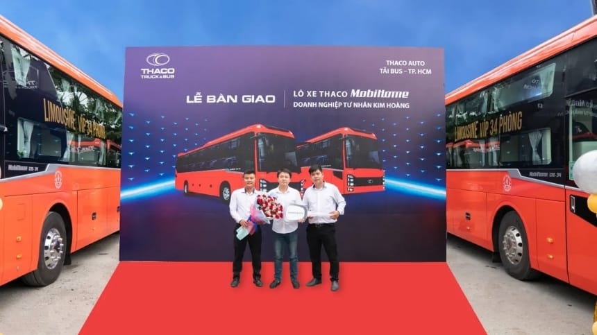 Nhà xe Kim Hoàng đầu tư mạnh mẽ vào các dòng xe vận tải cao cấp