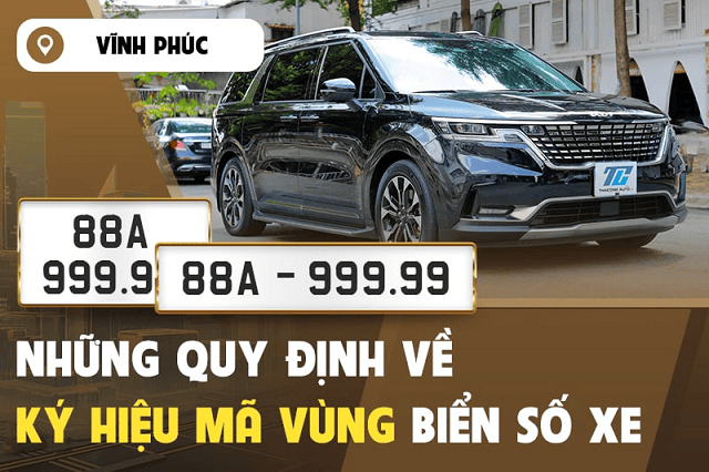 Quy trình đăng ký biển số xe Vĩnh Phúc đơn giản