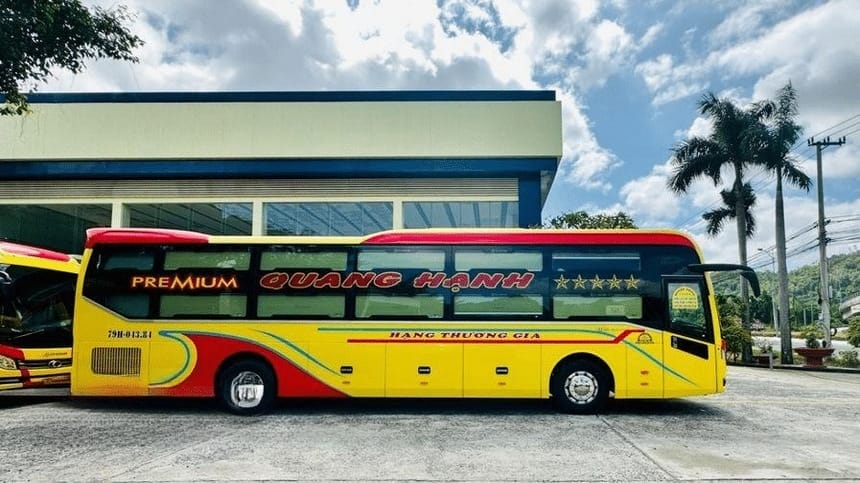 Thông tin nhà xe Quang Hạnh - Tuyến Nha Trang – Sài Gòn – Đà Nẵng