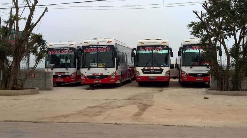 Thông tin về nhà xe Anh Kết