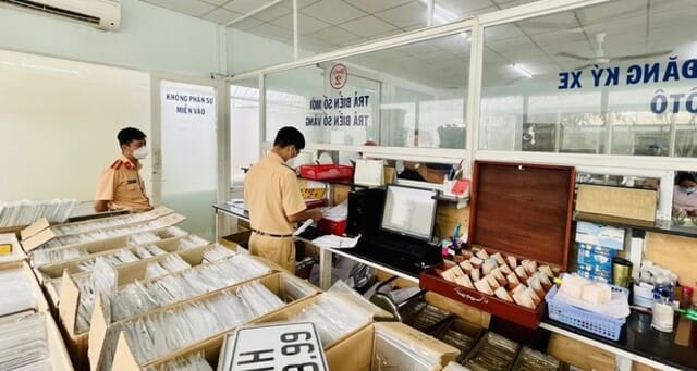 Thủ tục đăng ký biển số xe tại tỉnh Nam Định