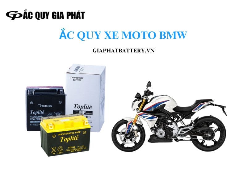 Ắc quy chính hãng chuyên dụng cho xe mô tô BMW