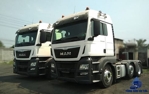 Ảnh ngoại thất xe đầu kéo MAN TGX 26.480