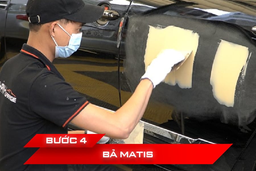 Bả matit sơn xe ô tô