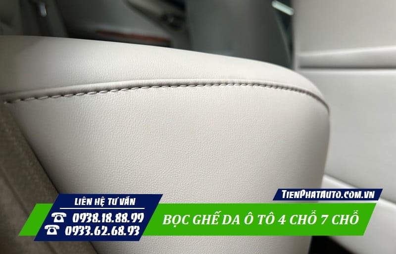 Bạn có thể tùy chọn màu sắc và kiểu dáng may phù hợp với xe của mình