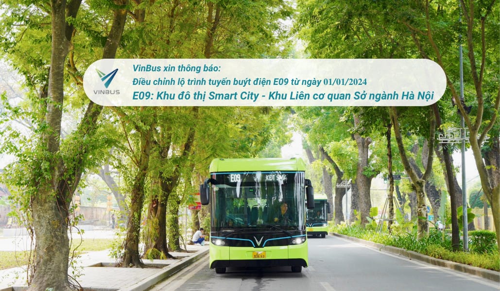 Bản đồ lộ trình xe bus E09 cập nhật mới nhất cho hành khách