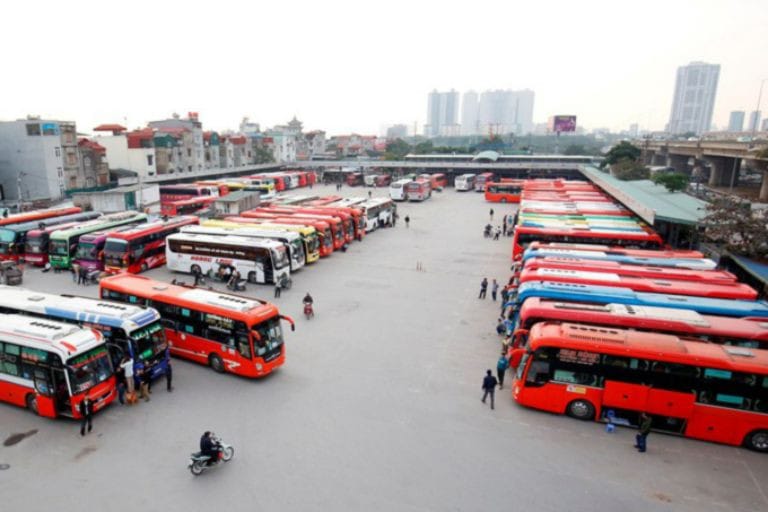 Bản đồ tuyến đường Hà Nội Gia Lai và các điểm dừng