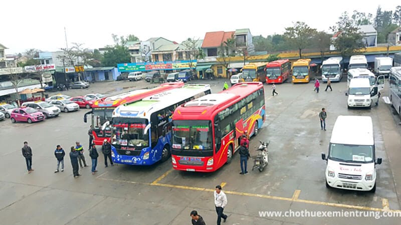 Bản đồ vị trí bến xe phía nam huế