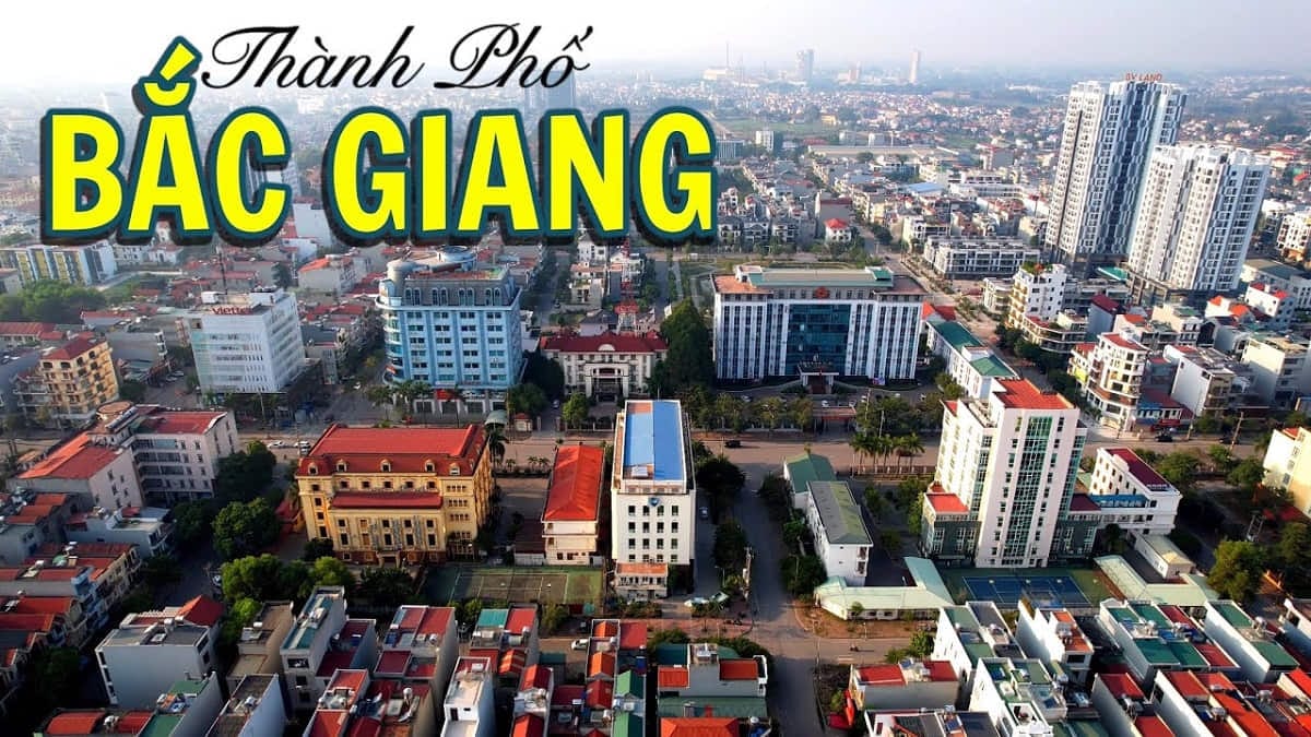 Bản đồ Việt Nam và vị trí tỉnh Bắc Giang - biển số xe 98