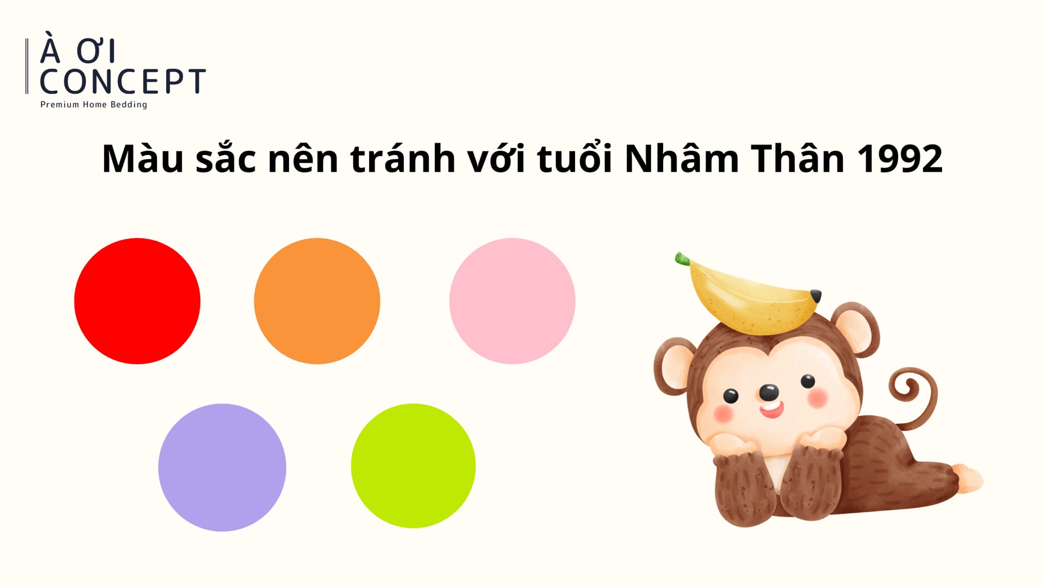 Bảng các màu sắc đỏ, cam, hồng, tím, xanh lá cây tượng trưng cho màu nên tránh với mệnh Kim, khi tìm hiểu tuổi 92 hợp màu gì