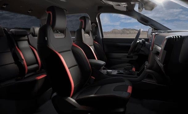 Bảng đồng hồ và màn hình của Ford Ranger Raptor