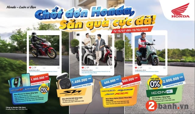 Bảng giá Honda Winner X các phiên bản tại HEAD, liên quan Winner 125 giá bao nhiêu