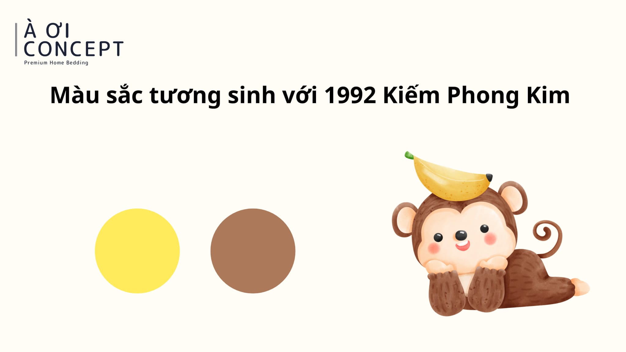 Bảng màu sắc vàng và nâu đất thể hiện sự tương sinh với mệnh Kim, giải đáp tuổi 92 hợp màu gì để thu hút may mắn