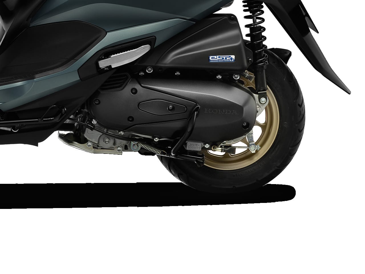 Bánh xe sau Honda Lead 125 với lốp không săm