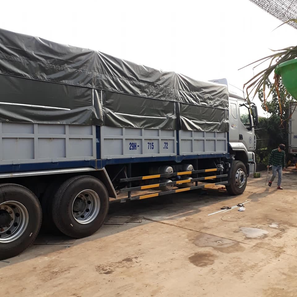 bạt che mưa xe tải