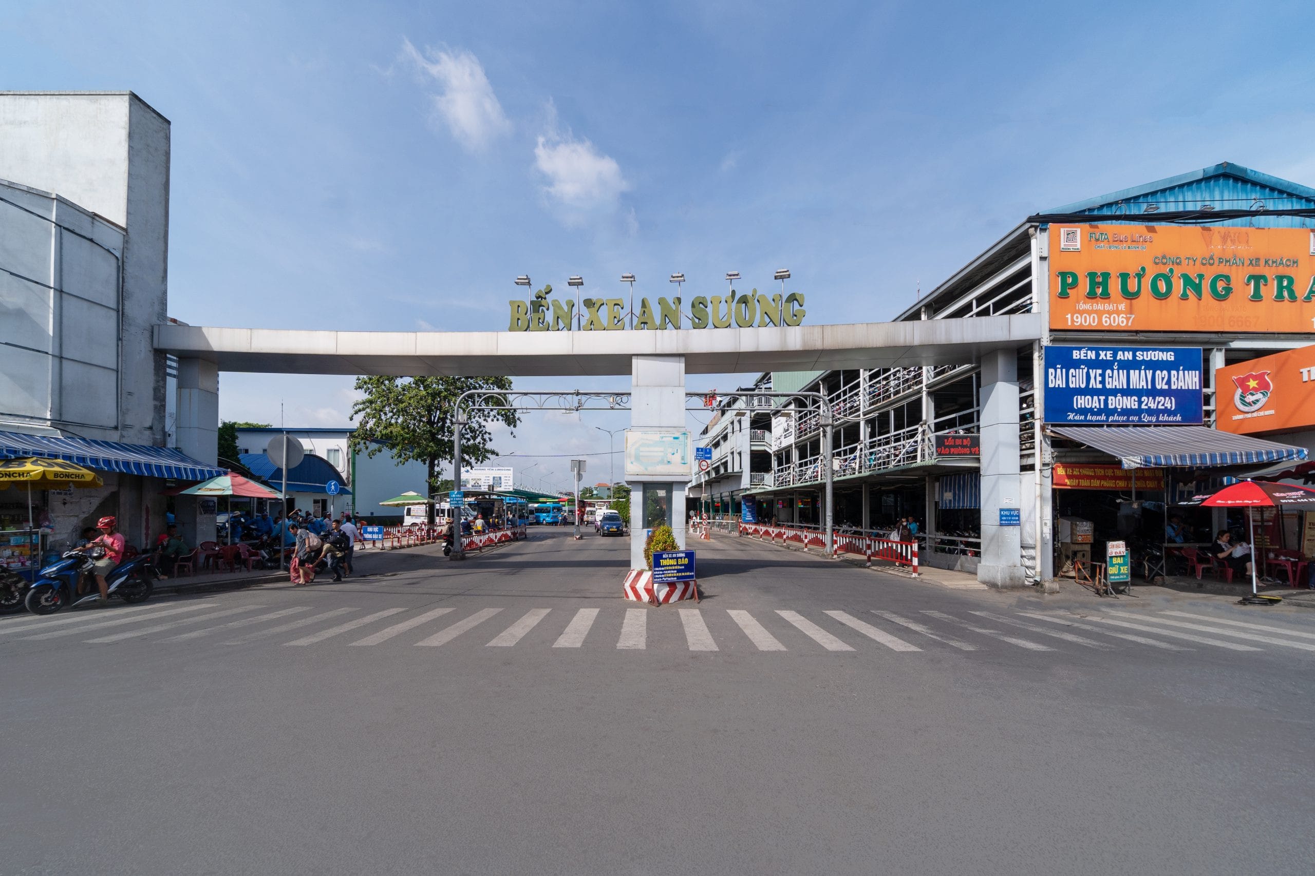 Bến xe An Sương hiện đại với cơ sở hạ tầng được nâng cấp