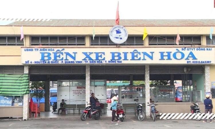 Bến xe Biên Hòa với kiến trúc hiện đại, trung tâm giao thông quan trọng của thành phố