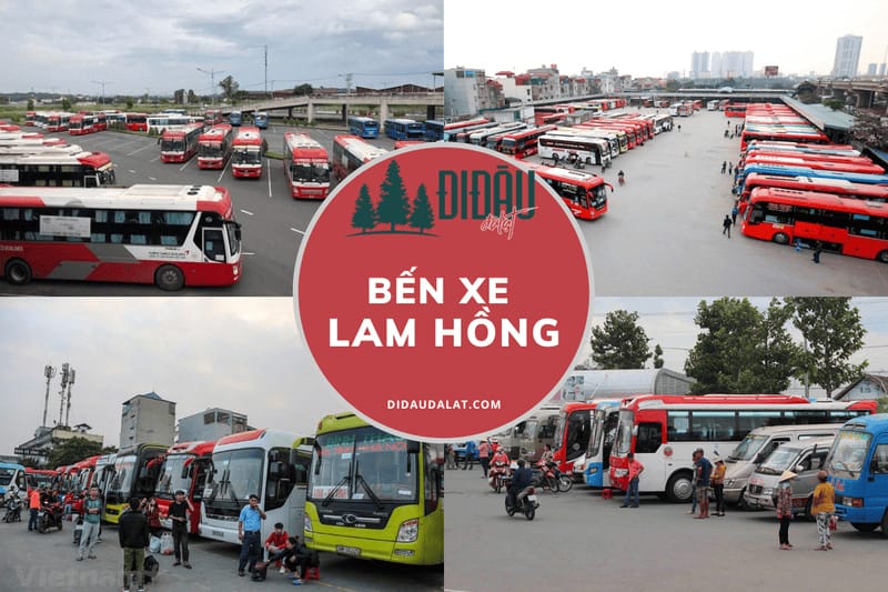 Bến xe Lam Hồng tại Dĩ An