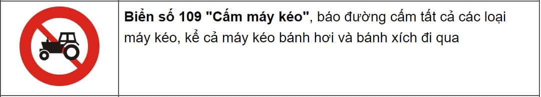 Biển báo cấm đi vào, một hạn chế cần nhớ khi lái xe tải van.